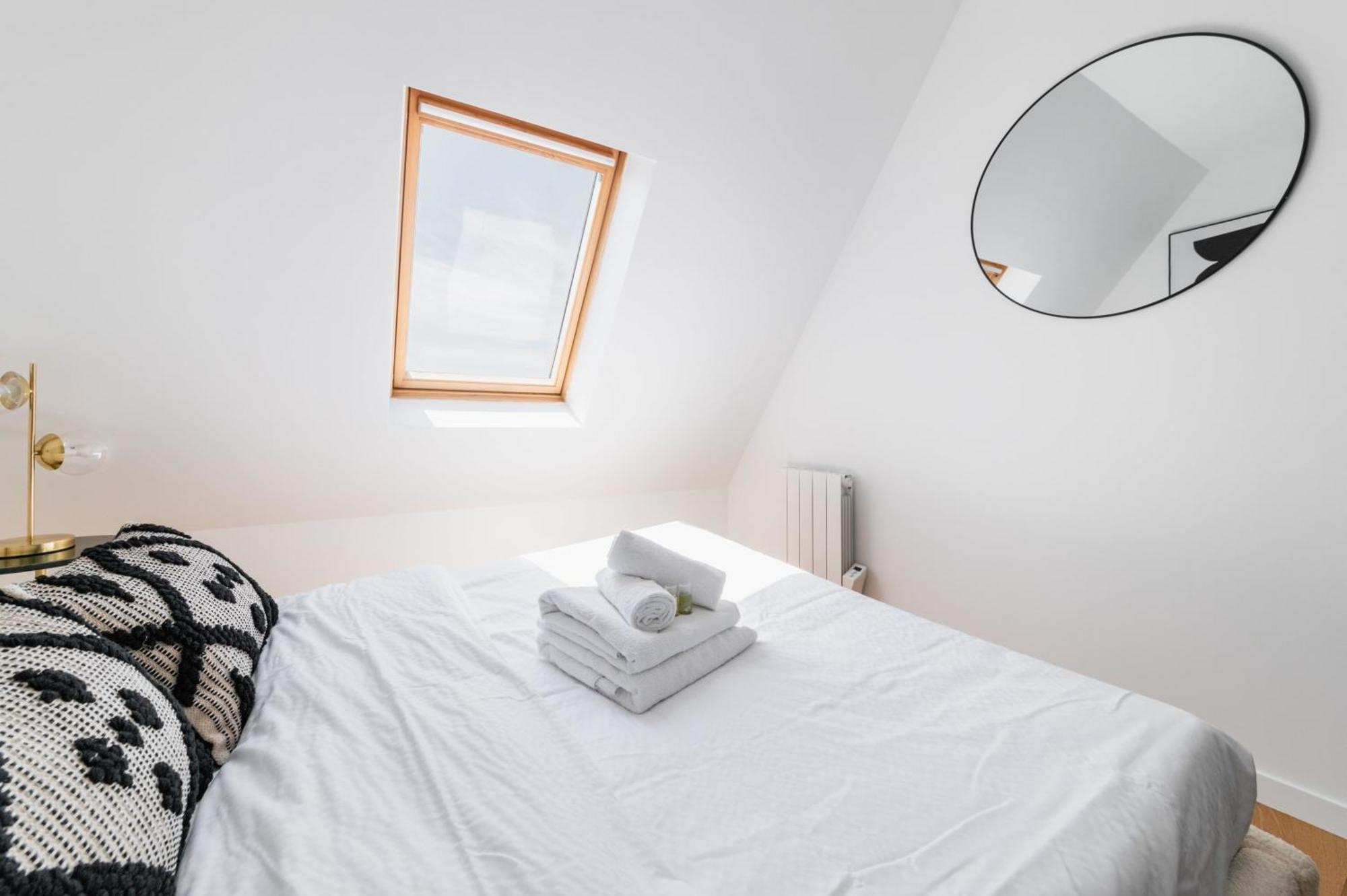 2 Pieces Refait A Neuf Dernier Etage - Paris 19 - 4P - Flat-Guest 아파트 외부 사진