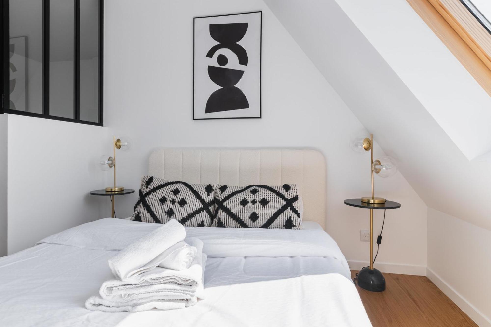 2 Pieces Refait A Neuf Dernier Etage - Paris 19 - 4P - Flat-Guest 아파트 외부 사진